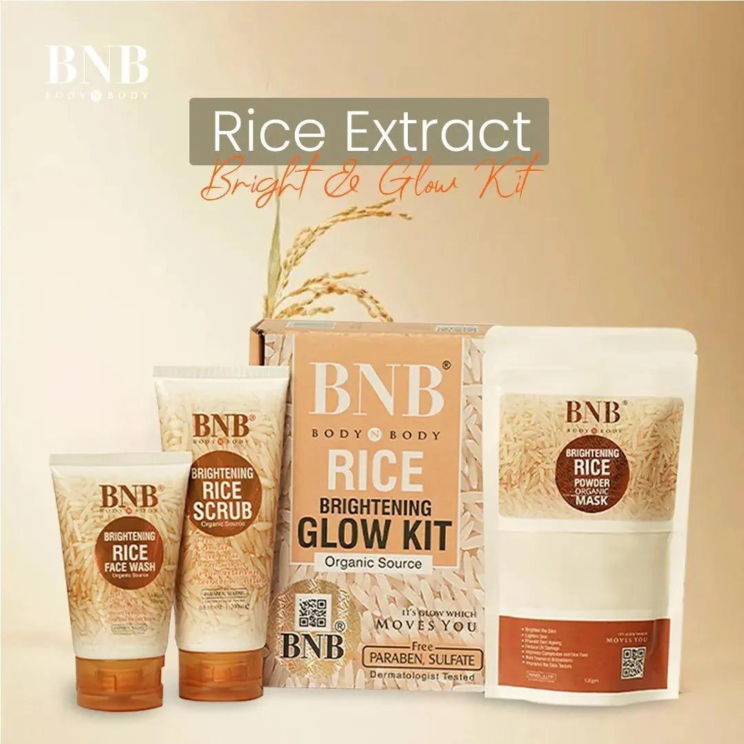 BNB 3 in 1 Rice Skincare
