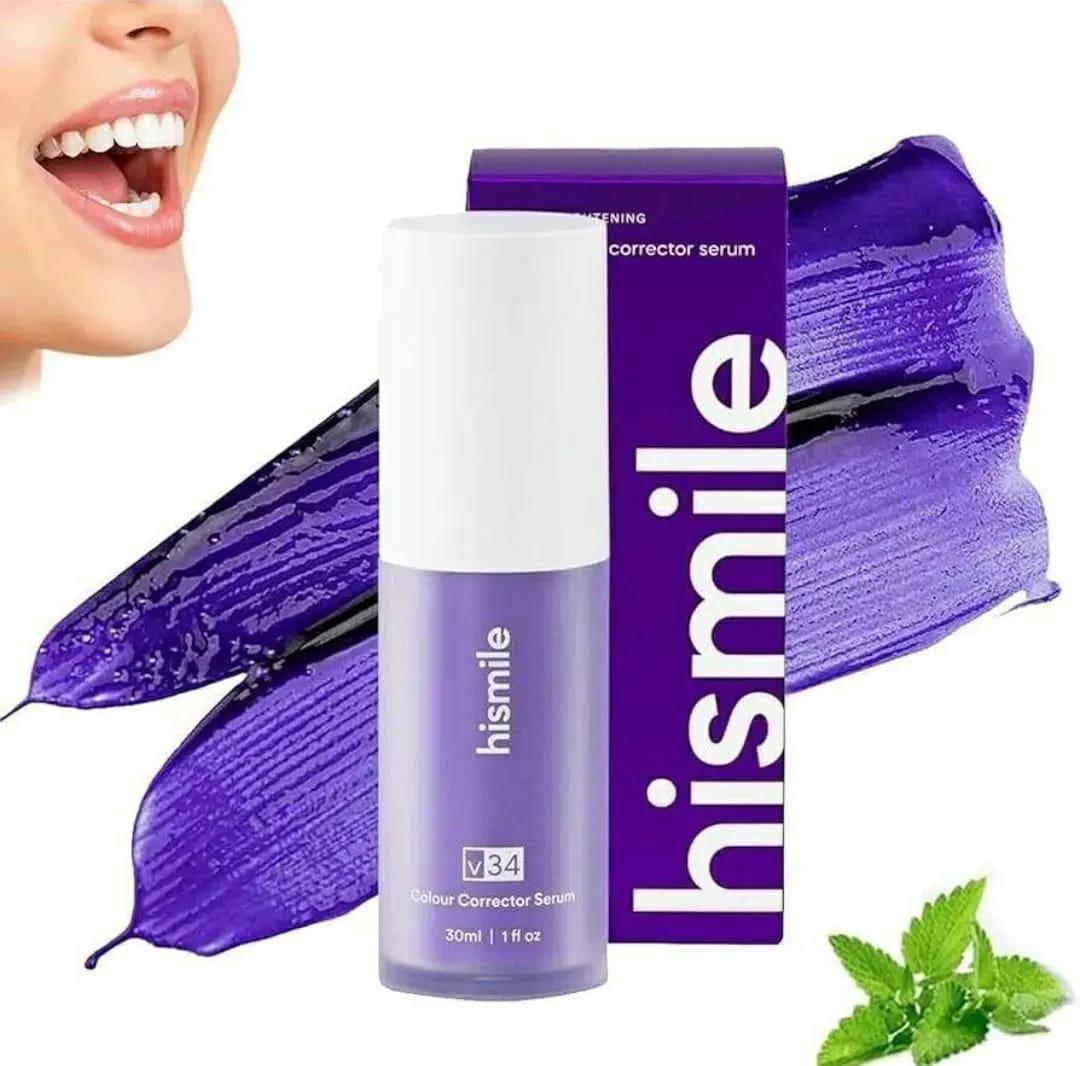 Brightening And Anti Aging V34 Colour Corrector Serum - Purple Toothpaste 1