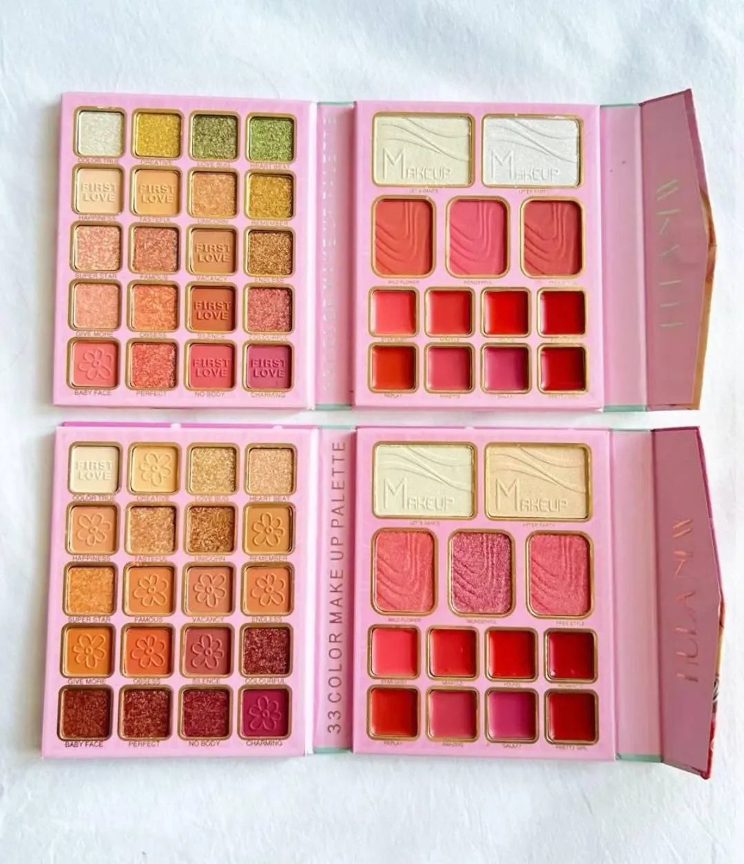 All-in-One Makeup Palette Kit With Eyeshadow/Highligher/Blusher/Lip Stick/Eyebrow Powder