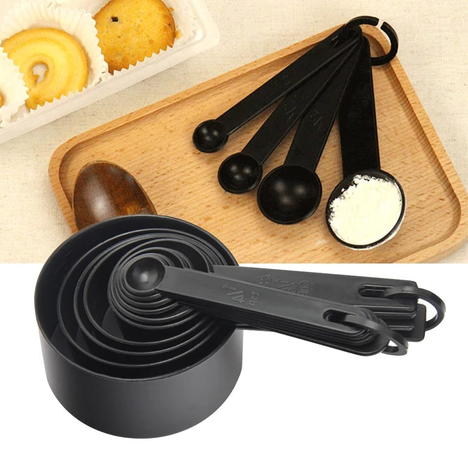 10pcs Kitchen Measuring Spoons Teaspoon Coffee Sugar Scoop Cake Baking Flour Measuring Cups Kitchen